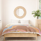 Retro marble #2 Duvet Cover Gallery Image 3