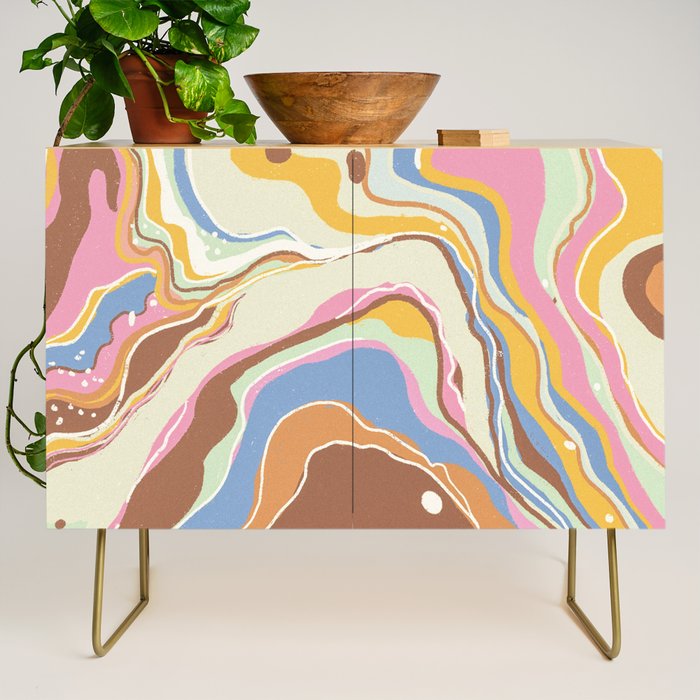Retro marble #2 Credenza Gallery Image 1