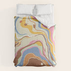Retro marble #2 Comforter Gallery Image 6