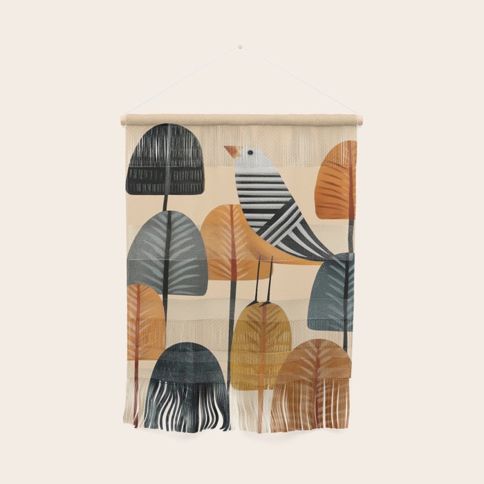 Song in the Autumn Grove Wall Hanging Gallery Image 1
