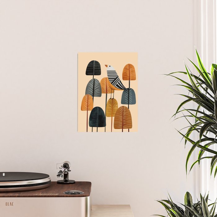 Song in the Autumn Grove Poster Gallery Image 2