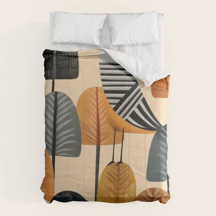 Song in the Autumn Grove Comforter Gallery Image 1