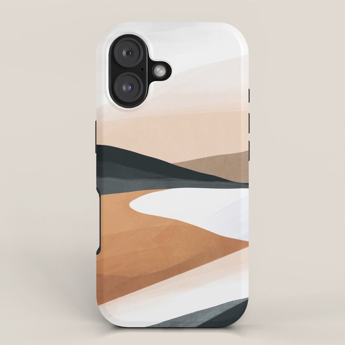 Abstract Art Landscape 15 iPhone Case Gallery Image 1