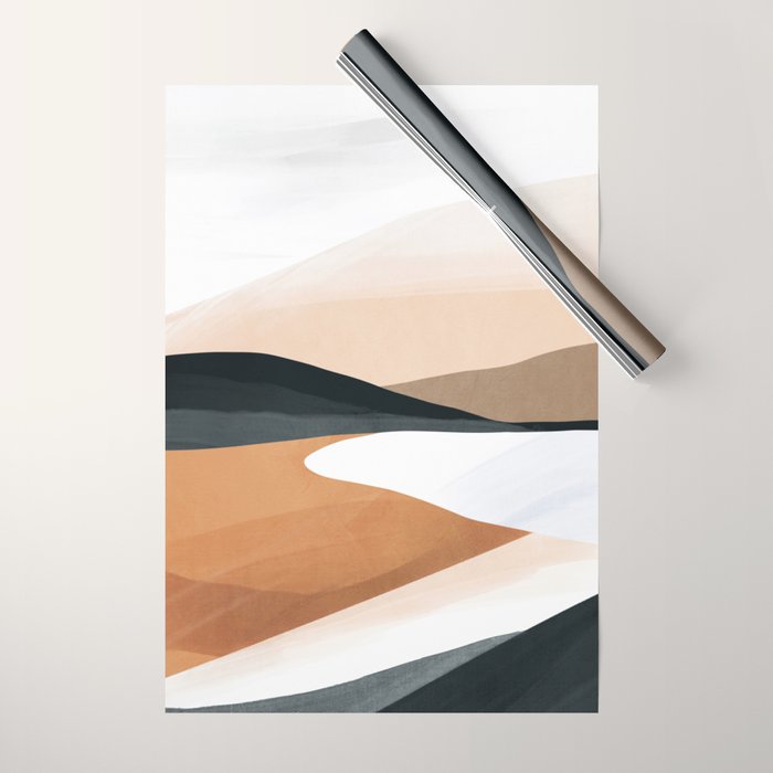 Abstract Art Landscape 15 Wrapping Paper Gallery Image 1