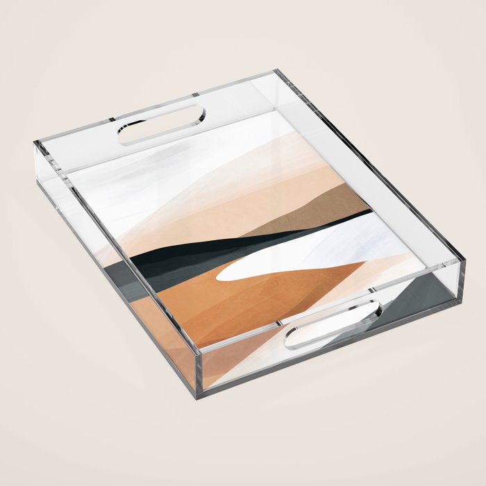 Abstract Art Landscape 15 Acrylic Tray Gallery Image 1