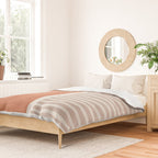 Terracotta Brown Beige Modern Minimalist Artwork Duvet Cover Gallery Image 2