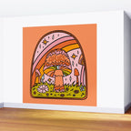 Aries Mushroom Wall Mural Gallery Image 2