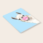 Bubble Gum Sneaky Llama in Blue Notebook Gallery Image 2