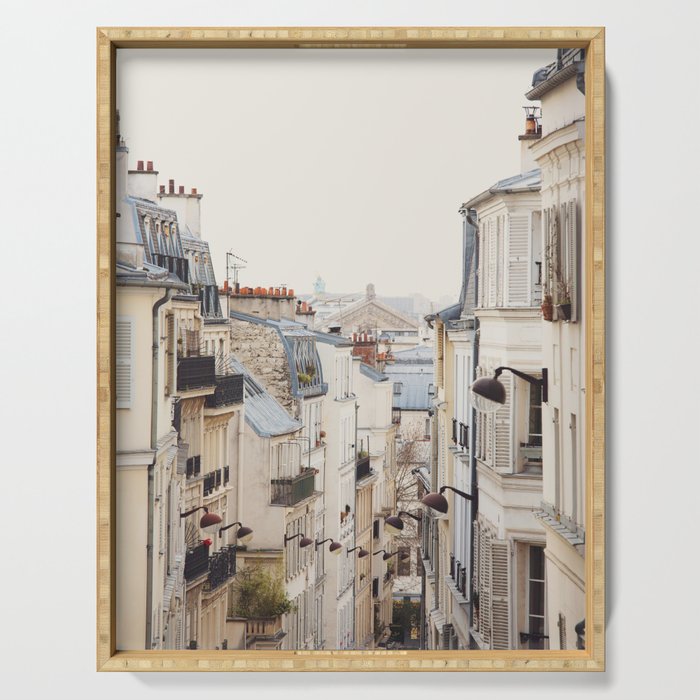 Montmartre Mon Amour - Paris Photography Serving Tray Gallery Image 1