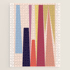 Minimal Geometric Abstraction 101 Jigsaw Puzzle Gallery Image 1