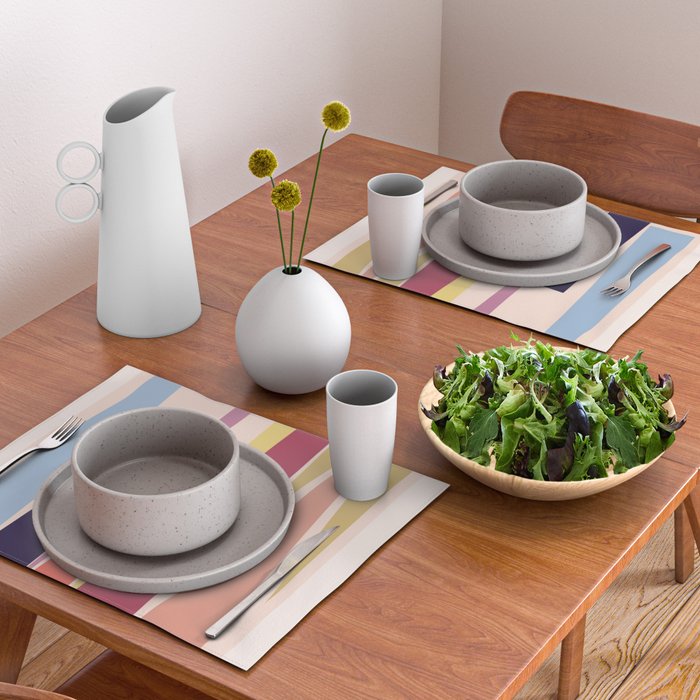 Minimal Geometric Abstraction 101 Placemat Gallery Image 2