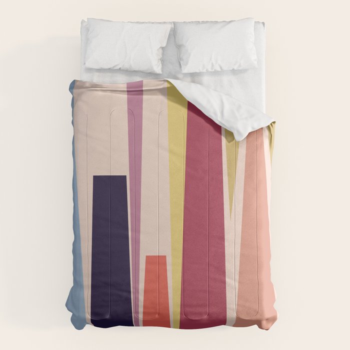 Minimal Geometric Abstraction 101 Comforter Gallery Image 6
