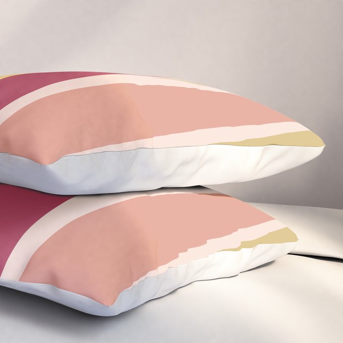 Minimal Geometric Abstraction 101 Pillow Sham Gallery Image 3