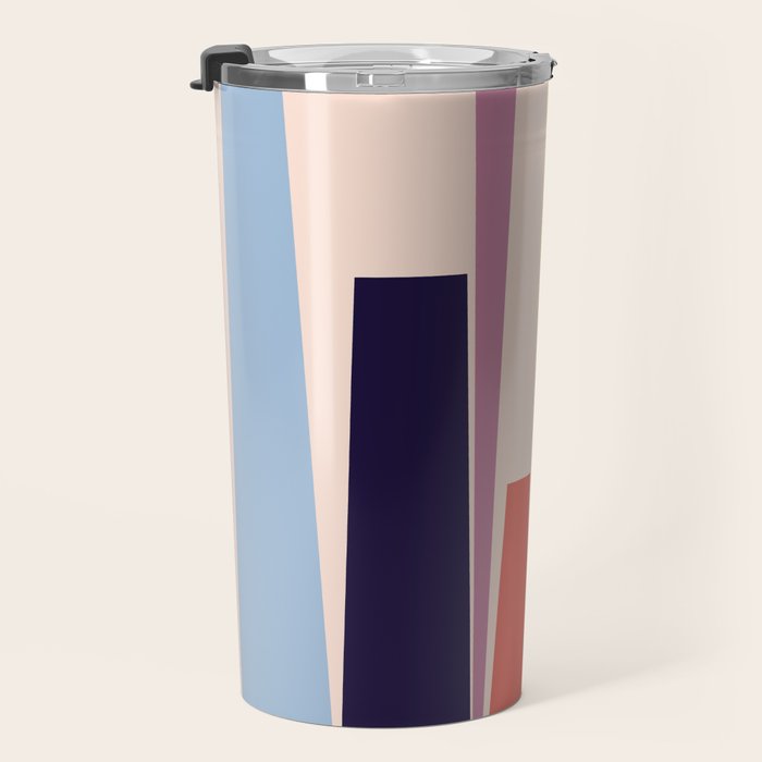 Minimal Geometric Abstraction 101 Travel Mug Gallery Image 3