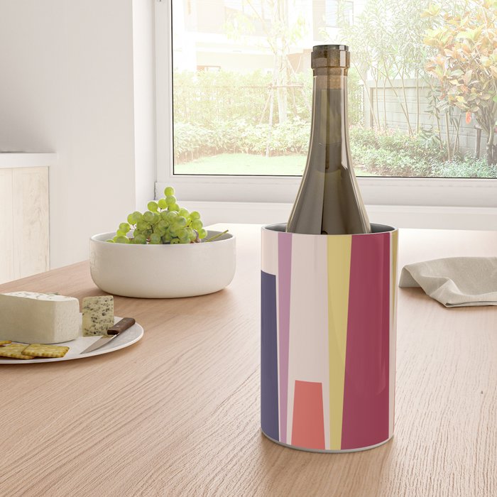 Minimal Geometric Abstraction 101 Wine Chiller Gallery Image 4