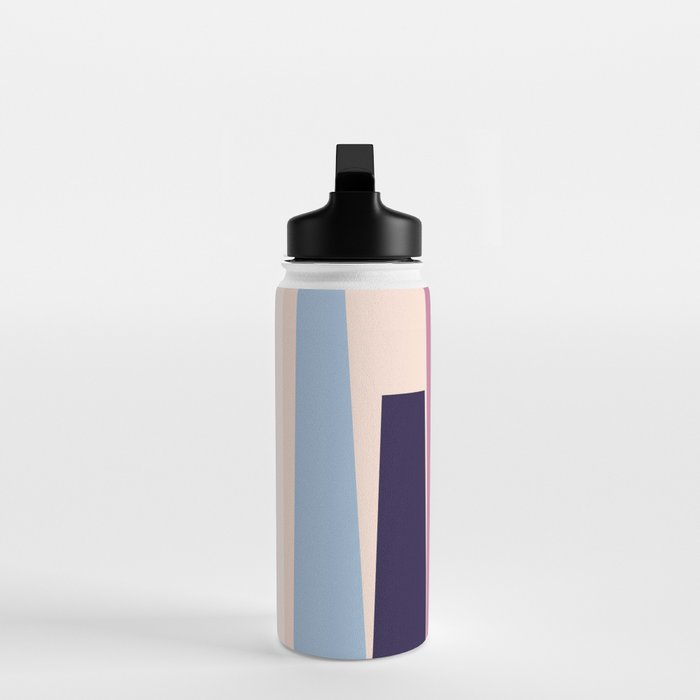 Minimal Geometric Abstraction 101 Water Bottle Gallery Image 3