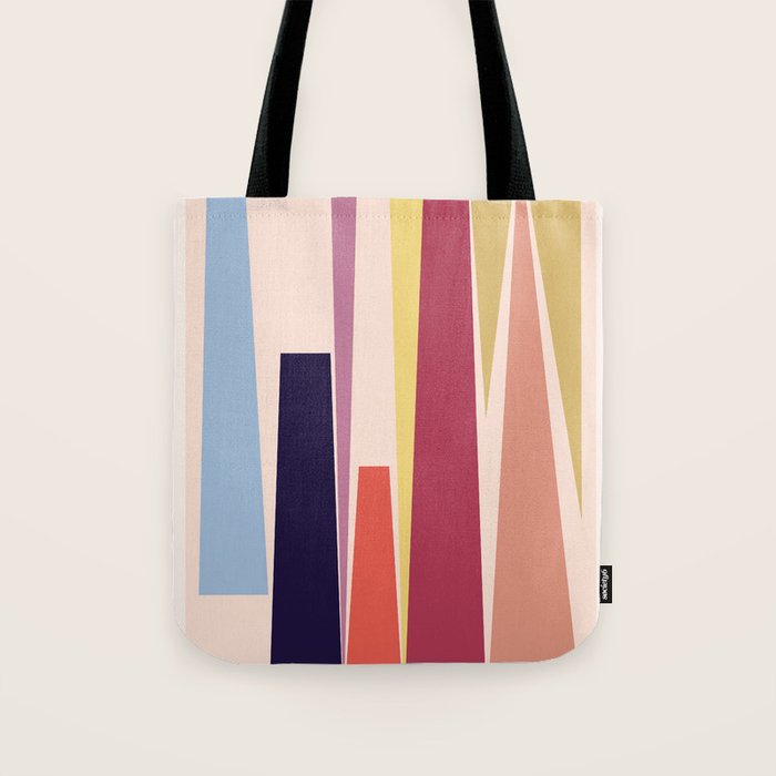 Minimal Geometric Abstraction 101 Tote Bag Gallery Image 1