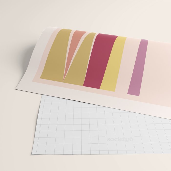 Minimal Geometric Abstraction 101 Wrapping Paper Gallery Image 2