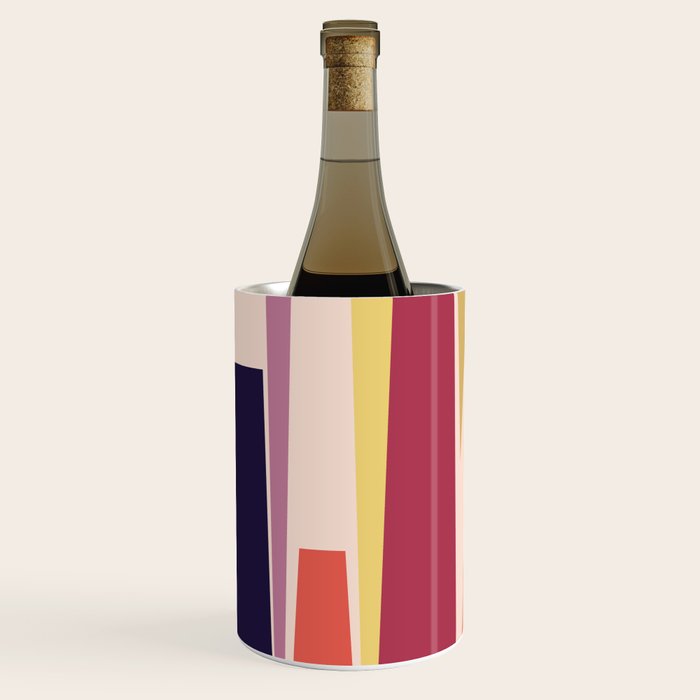 Minimal Geometric Abstraction 101 Wine Chiller Gallery Image 1