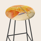 Tuesday Afternoon Sunflowers Still Life Stool Gallery Image 2