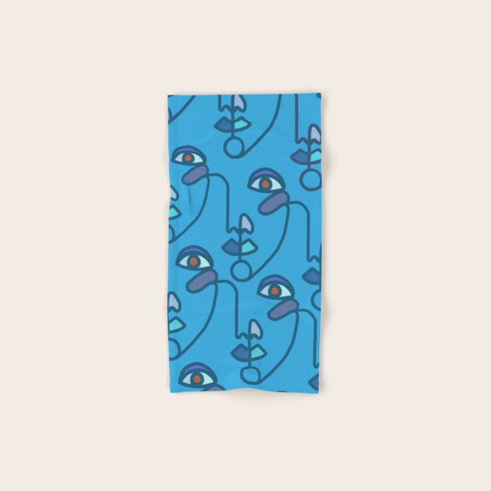 Multi Faced Sea Glass Bath Towel Gallery Image 1