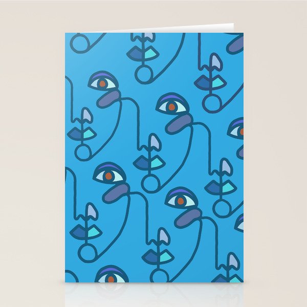 Multi Faced Sea Glass Stationery Card Gallery Image 2