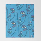Multi Faced Sea Glass Throw Blanket Gallery Image 2