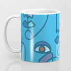 Multi Faced Sea Glass Coffee Mug Gallery Image 3