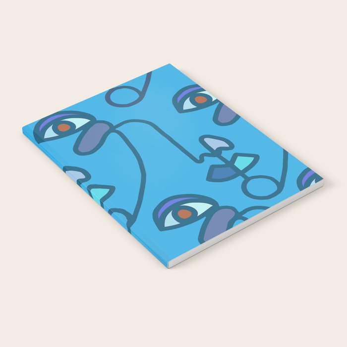 Multi Faced Sea Glass Notebook Gallery Image 1
