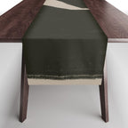 Black Geometric Shapes Table Runner Gallery Image 1