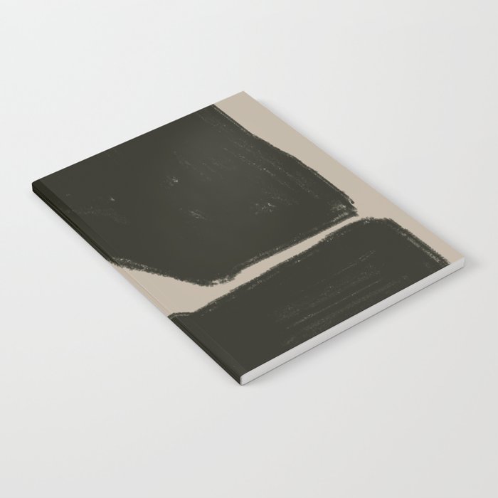 Black Geometric Shapes Notebook Gallery Image 2