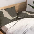 Black Geometric Shapes Pillow Sham Gallery Image 2