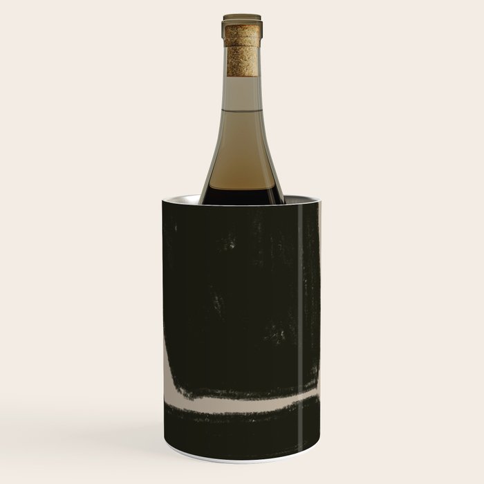 Black Geometric Shapes Wine Chiller Gallery Image 3