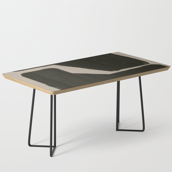 Black Geometric Shapes Coffee Table Gallery Image 1
