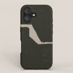 Black Geometric Shapes iPhone Case Gallery Image 1