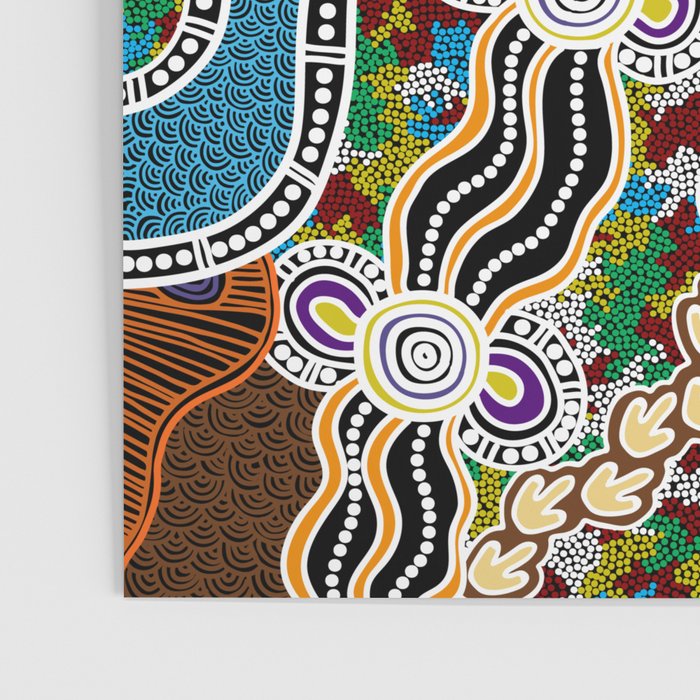 Authentic Aboriginal Art -  Poster Gallery Image 3
