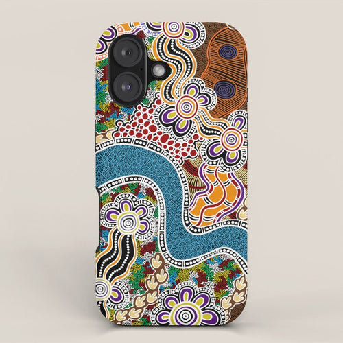 Authentic Aboriginal Art -  Iphone Case Gallery Image 1