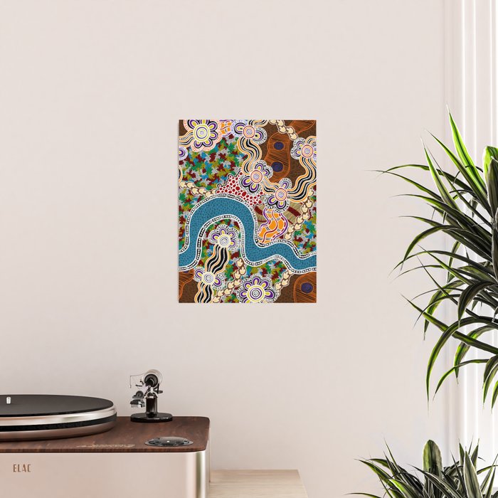 Authentic Aboriginal Art -  Poster Gallery Image 2