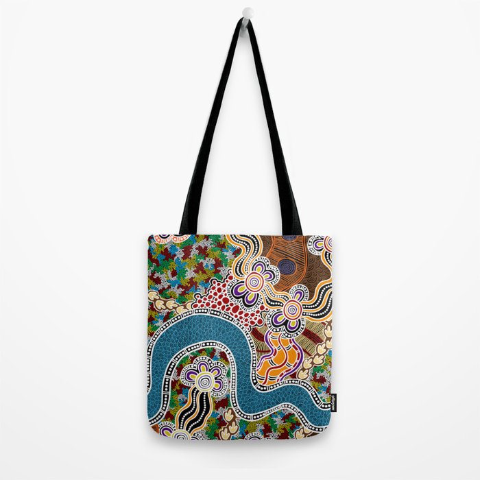 Authentic Aboriginal Art -  Tote Bag Gallery Image 2