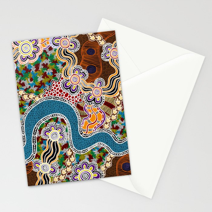 Authentic Aboriginal Art -  Stationery Card Gallery Image 2