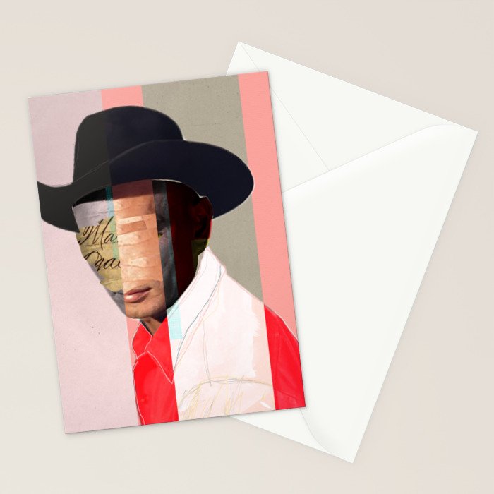 faded stars yul · e Stationery Card Gallery Image 2