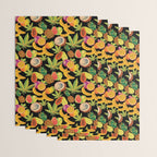 Tropical Cannabis Fruit Wrapping Paper Gallery Image 3