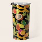 Tropical Cannabis Fruit Travel Mug Gallery Image 3