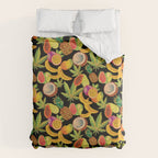 Tropical Cannabis Fruit Duvet Cover Gallery Image 6