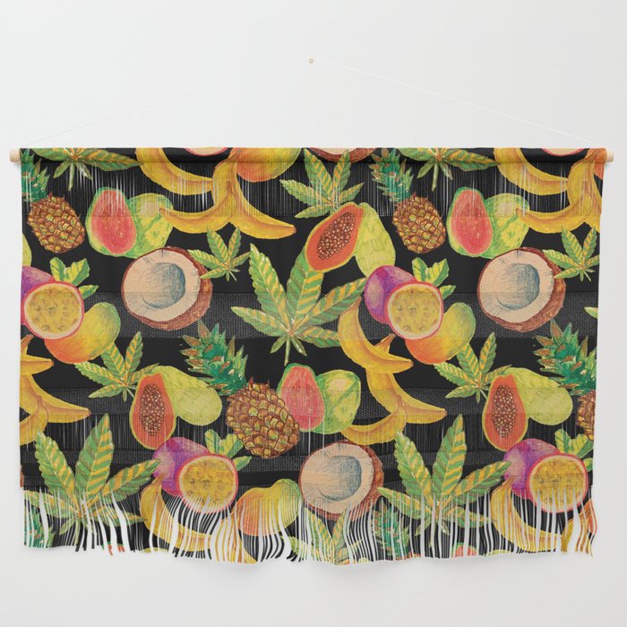Tropical Cannabis Fruit Wall Hanging Gallery Image 1