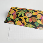 Tropical Cannabis Fruit Wrapping Paper Gallery Image 2