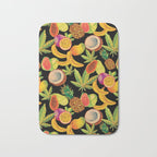 Tropical Cannabis Fruit Bath Mat Gallery Image 1