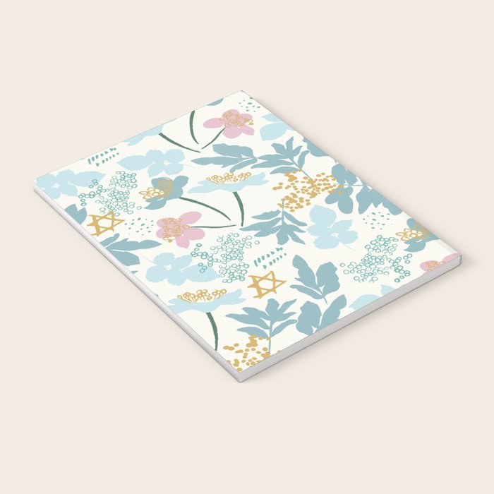 Floral Star of David Notebook Gallery Image 3