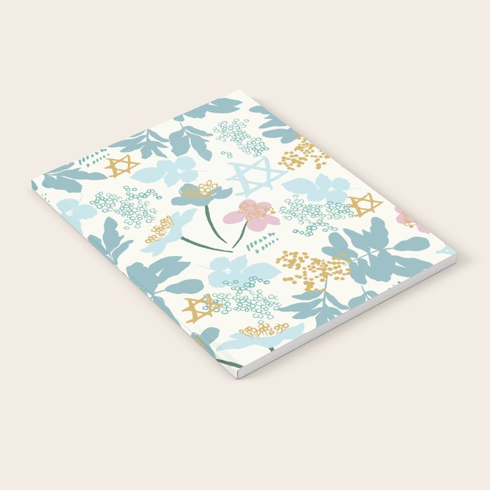 Floral Star of David Notebook Gallery Image 2