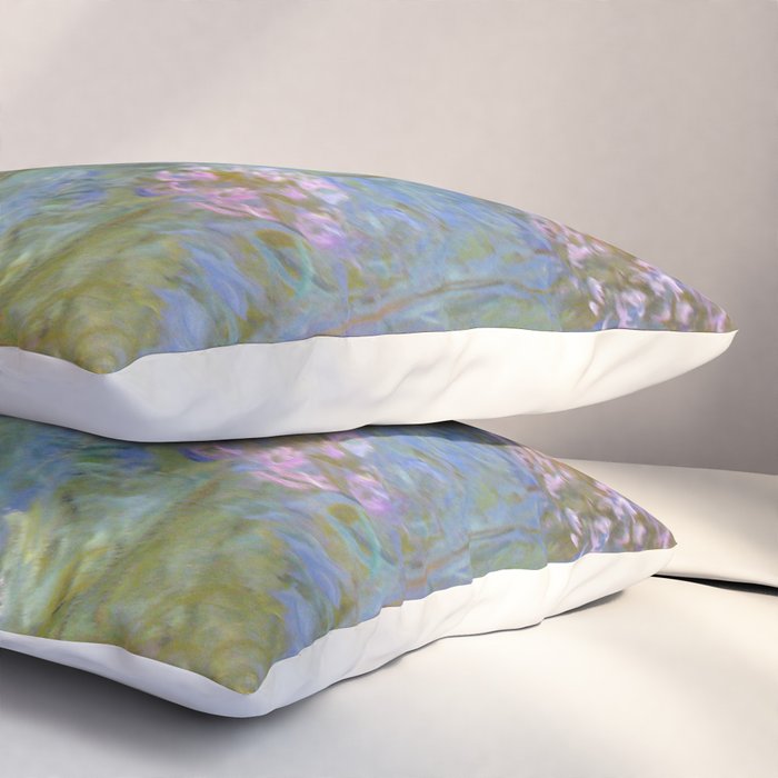 Agapanthus by Claude Monet Pillow Sham Gallery Image 3